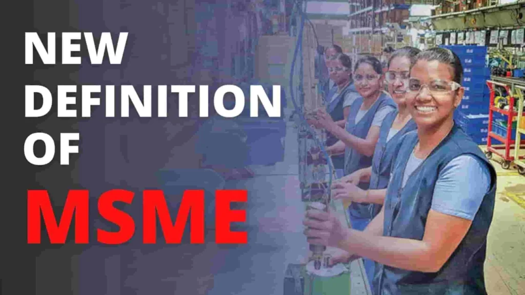 MSME Definition as per 2021