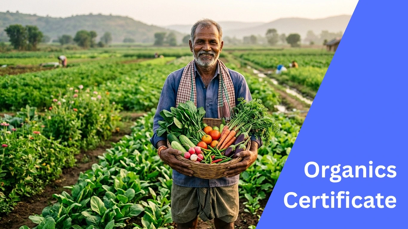 organic certificate for farmers (NPOP - National Programme for Organic Production)
