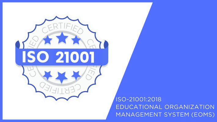 ISO – 21001:2018 – Educational Organization Management System license & Registration service by xlegal