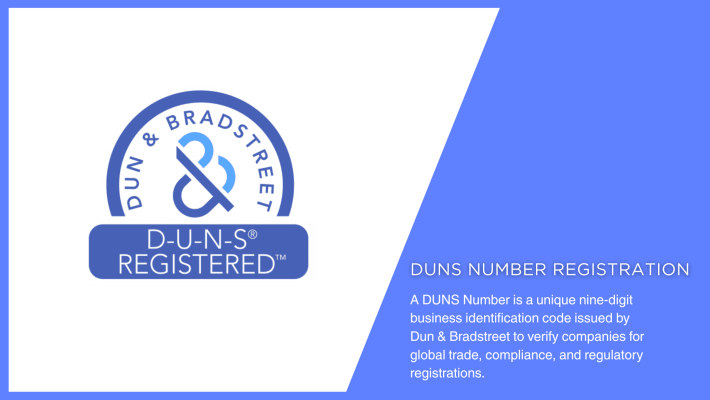 Duns number registration service by xlegal