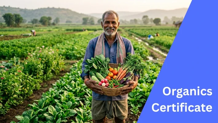 organic certificate for farmers (NPOP - National Programme for Organic Production)